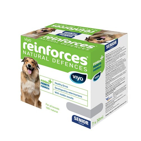 Prebiotice pentru Caini Viyo Reinforces Dog Senior 7x30 ml